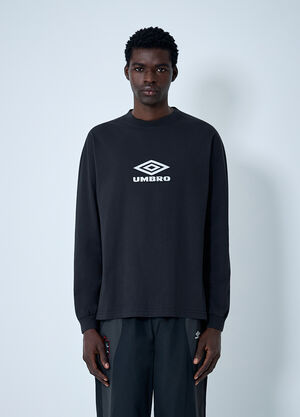 Umbro Logo Motif T-Shirt Black umb0162009