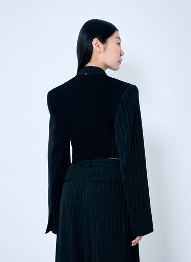 Sportmax Utopia Crop Blazer Black spx0259005