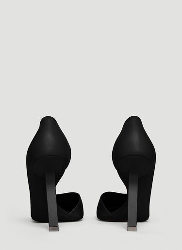 Balenciaga Squared Toe Heels Black bal0245016