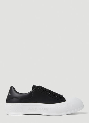 Alexander McQueen Deck Plimsoll Sneakers Black amq0149026