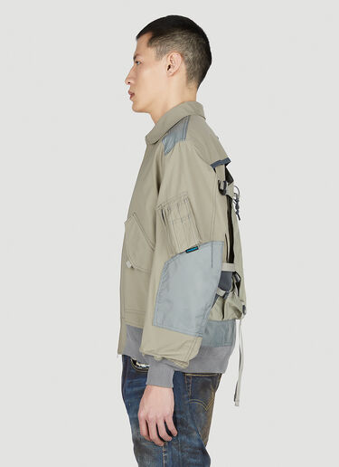 Junya Watanabe Karrimor Edition Panelled Bomber Jacket Grey jwn0152002
