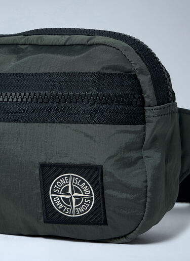 Logo Motif Belt Bag Stone Island Logo Motif Belt Bag Green sto0164025