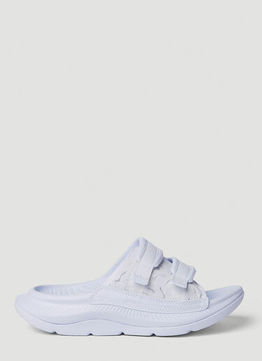 Ora Luxe Slides HOKA Ora Luxe Slides White hok0250004