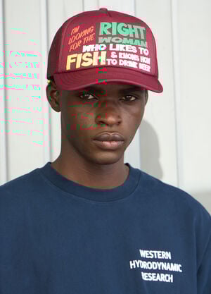 Burberry Fishing Baseball Cap Black bur0155007