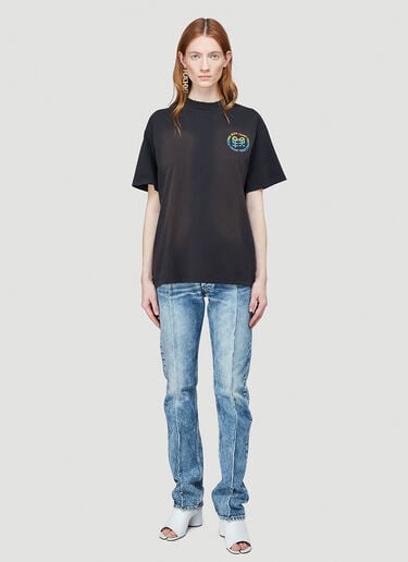 Logo T-Shirt Honey Fucking Dijon Logo T-Shirt Black hdj0344012