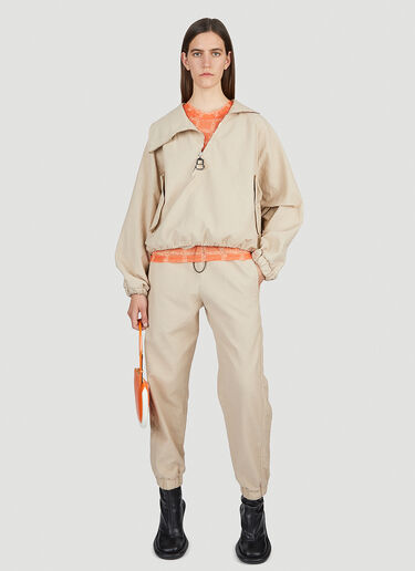 JW Anderson Tapered Track Pants Beige jwa0251014