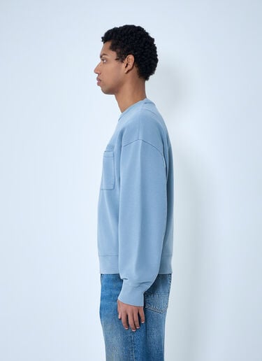 Marni Cotton Jersey Sweatshirt Blue mni0163005