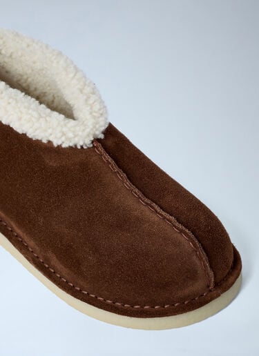Suede Logo Motifs Boots Miu Miu Suede Logo Motifs Boots Brown miu0262110