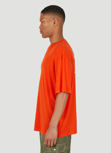 A-COLD-WALL* Artisan Slogan Print T-Shirt Orange acw0148004