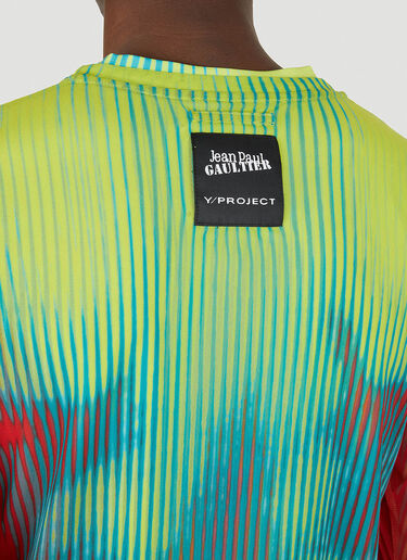 Y/Project x Jean Paul Gaultier Body Morph 网眼外罩上衣 黄色 ypg0350005