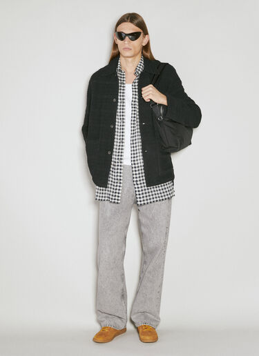 Our Legacy Darling Check Shirt Black our0155002