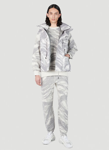 4 Moncler Hyke 图案印花运动裤 灰色 mhy0151009