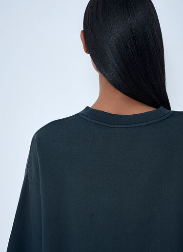 Acne Studios Logo Motif T-Shirt Grey acn0363019