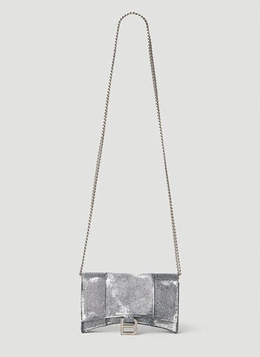 Hourglass Shoulder Bag Balenciaga Hourglass Shoulder Bag Grey bal0252029