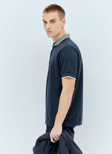 adidas Originals by SPZL 徽标贴饰 Polo 衫 藏蓝色 aos0157006