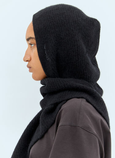 Soft Wool Balaclava GANNI Soft Wool Balaclava Black gan0258063
