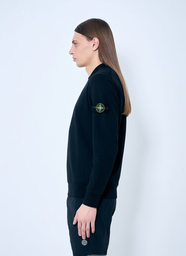Stone Island Compass Patch Sweatshirt Black sto0160047