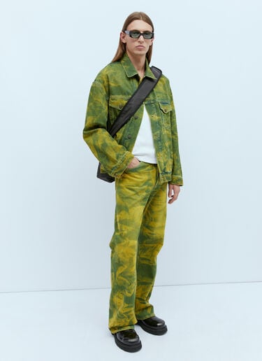 Jello Denim Jacket Acne Studios Jello Denim Jacket Yellow acn0353001