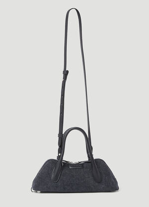 Blumarine Mini Baguette Shoulder Bag Blue blm0253014