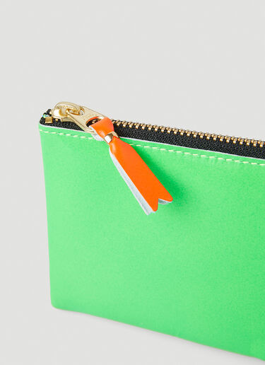 Comme des Garçons Wallet Super Fluro Wallet Green cdw0348012