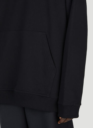 Burberry Check Hooded Sweatshirt Black bur0153014