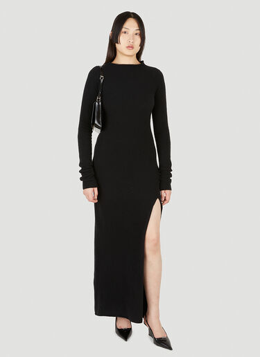 Sportmax Oriana Knit Dress Black spx0250015