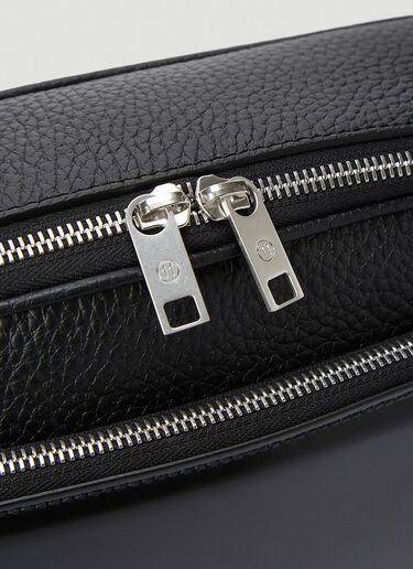 Maison Margiela Leather Crossbody Bag Black mla0143035