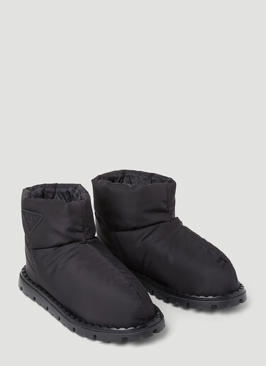 Prada Padded Re-Nylon Booties Black pra0254023
