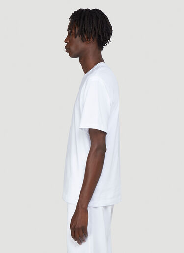 Comme des Garçons SHIRT Underarm Cut-Out T-Shirt White cdg0142014