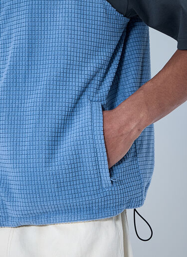 Metalwood Quilted Zip-Up Vest White met0164001