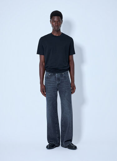 Jil Sander Cotton Jersey T-Shirt Black jil0165001
