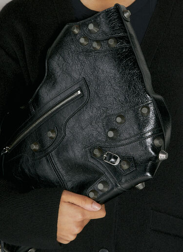 Balenciaga Le Cagole Medium Tote Bag Black bal0254070