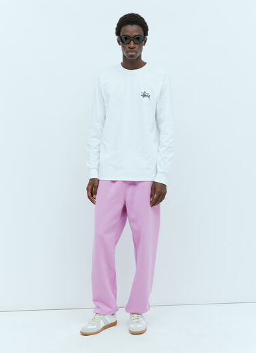 Stüssy Stock Logo Track Pants Purple sts0153012