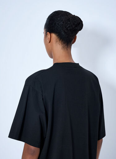 Balenciaga ドア オーバーサイズ Tシャツ ブラック bal0265013