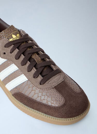 LN-CC® - adidas: Samba OG Sneakers - Brown adidas Samba OG Sneakers Brown adi0165005