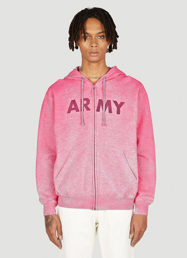 NOTSONORMAL Army Hooded Sweatshirt Pink nsm0351012