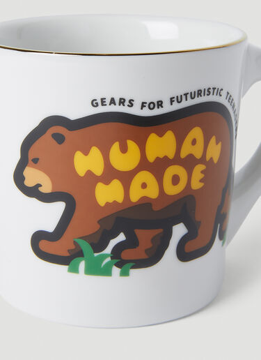 Human Made Brown Bear Coffee Mug White hmd0152031