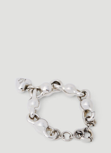 Acne Studios Charm Bracelet Silver acn0154037