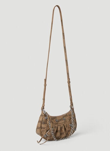 Le Cagole Mini Shoulder Bag Balenciaga Le Cagole Mini Shoulder Bag Beige bal0251105