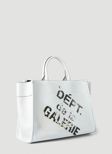 Lanvin x Gallery Dept. In and Out Tote Bag White lag0148018