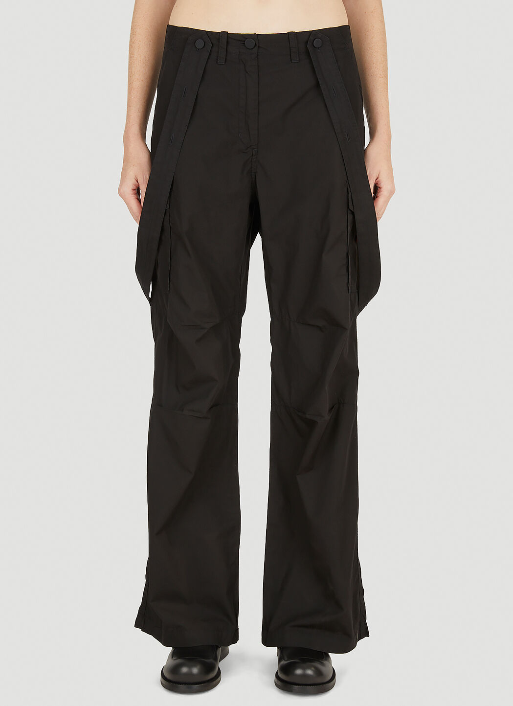 Our Legacy Women's Stereo Cargo Pants in Black | LN-CC®