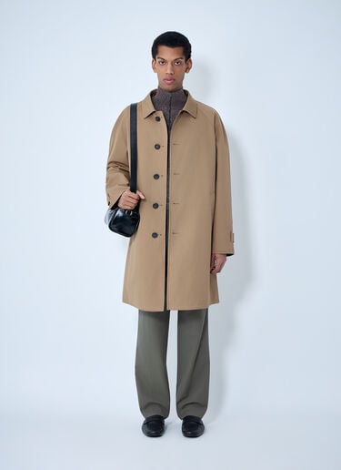 Prada Reversible Buttoned Coat Beige pra0163058