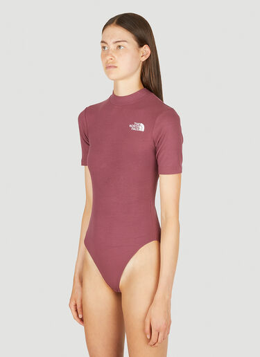 The North Face Elements Logo Embroidery Bodysuit Burgundy tne0250017