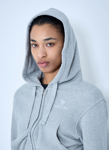 Vaquera Twisted Hoodie Grey vaq0264009