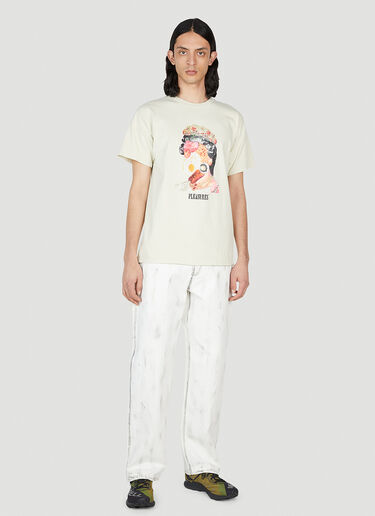 Pleasures English Breakfast T-Shirt Cream pls0151002