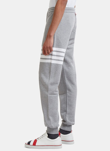 4 Bar Jersey Track Pants Thom Browne 4 Bar Jersey Track Pants Light Grey thb0125022