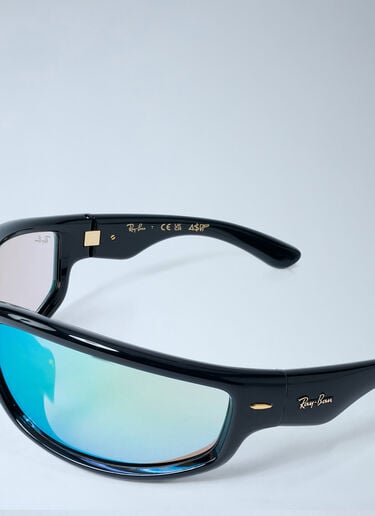 울트라 랩 003 선글라스 A$AP Rocky x Ray-Ban 울트라 랩 003 선글라스 블랙 lar0362005