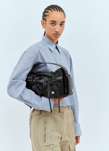 Acne Studios 멀티 포켓 숄더백 블랙 acn0258027