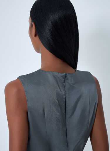 Satin Waistcoat MM6 Maison Margiela Satin Waistcoat Grey mmm0261004