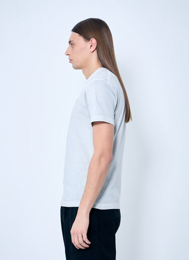 Stone Island Logo Patch T-Shirt Grey sto0160014